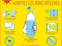 Alerte Canicule – Fermeture des écoles et mise en place d’un service d