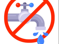 Coupure d'eau en cours Coupure d'eau en cours