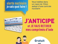 Avis aux Bollénois : distribution d'iode Avis aux Bollénois : distribution d'iode