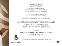 Cérémonie d'accueil des nouveaux arrivants Cérémonie d'accueil des nouveaux arrivants