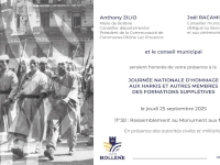 Rappel – Journée nationale d’hommage aux Harkis Rappel – Journée nationale d’hommage aux Harkis