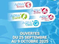 Pré-inscriptions aux activités aquatiques ouvertes – 1er T 2025-2026
