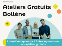 Envie d'entreprendre ? Ateliers gratuits Envie d'entreprendre ? Ateliers gratuits
