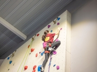 Une jeune championne de l’escalade ! Une jeune championne de l’escalade !